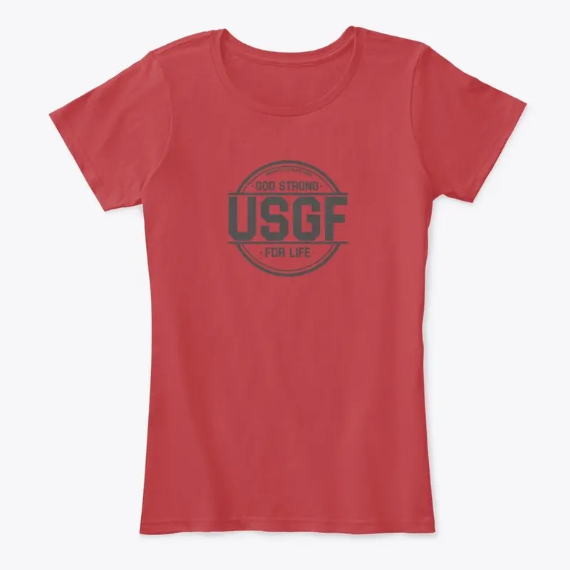 USGF God Strong For Life Womens